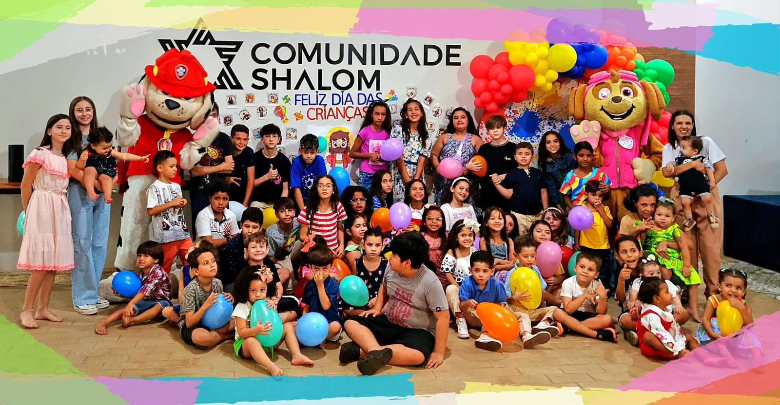 Dia das Crianças no Ministério Kids Shalom
